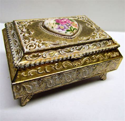 decorative metal keepsake box|ebay trinket boxes.